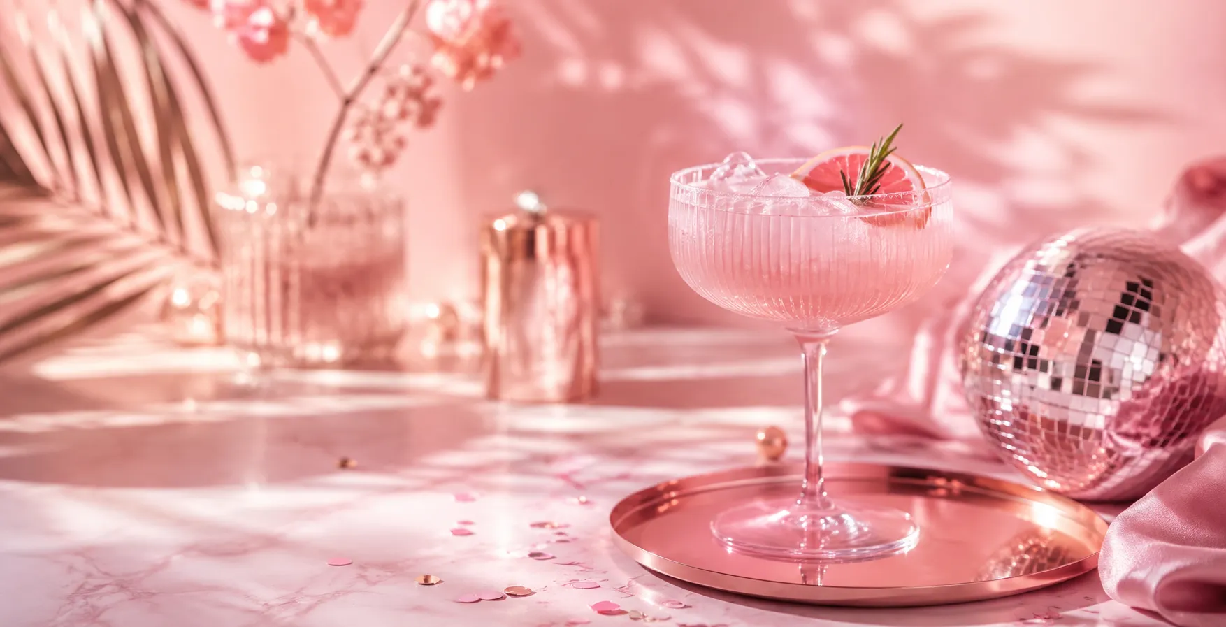 Night-out glam and cocktails